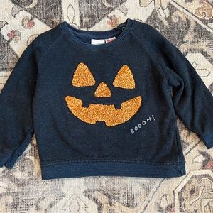 Zara Kids HTF Pumpkin Sweatshirt